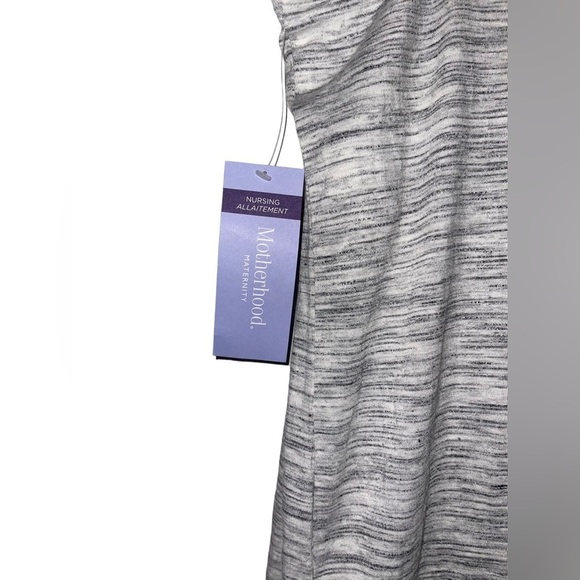 NWT Motherhood Maternity Nursing‎ Allaitememt size XS gray - Picture 5 of 8